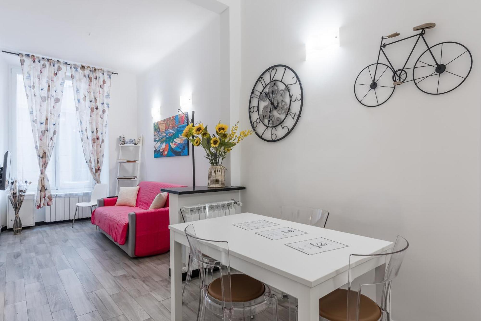 Acquario 5 Minuti, 1Br , Free A-C, Wifi & Netflix "City Center" By Tilo Genua Buitenkant foto