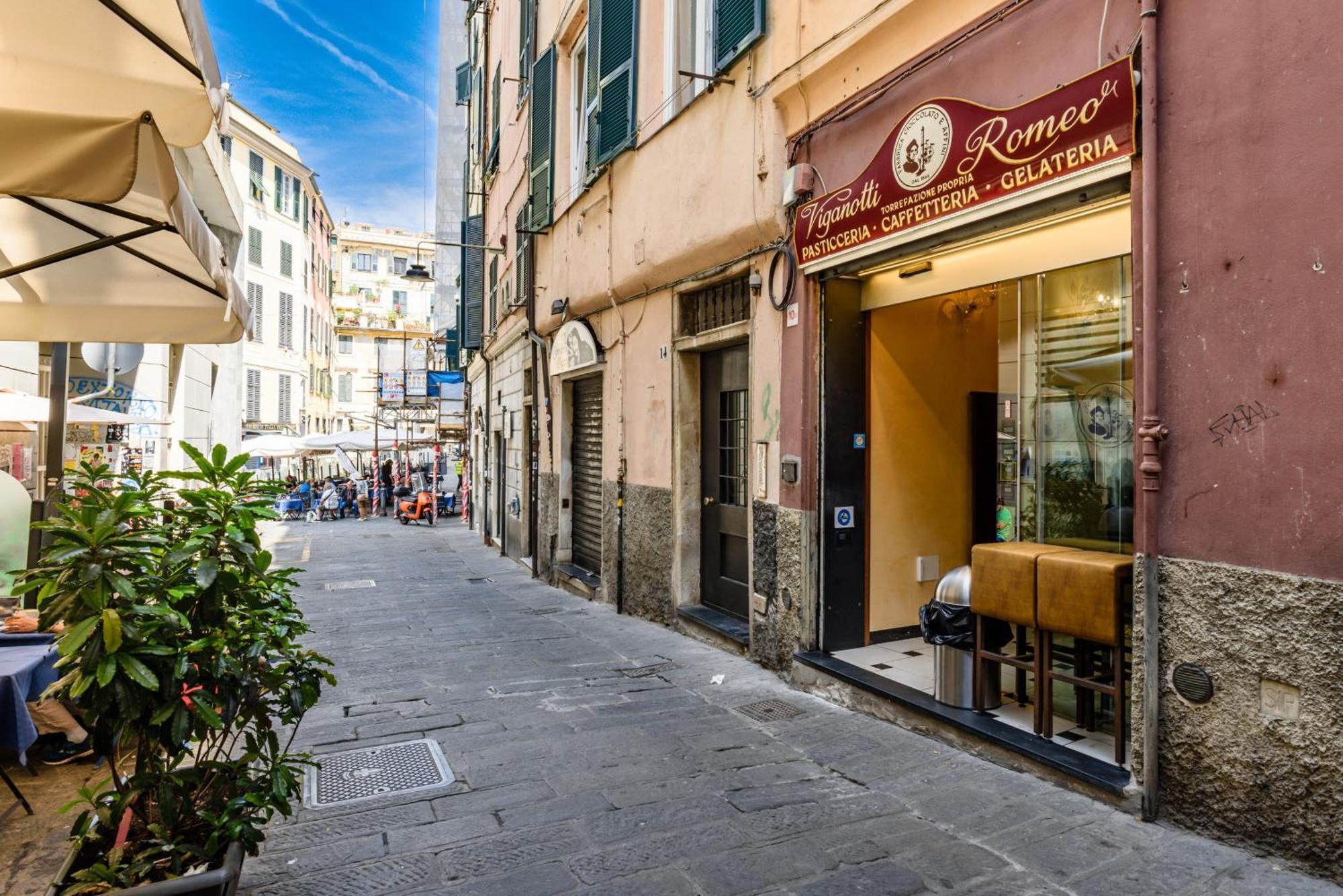 Acquario 5 Minuti, 1Br , Free A-C, Wifi & Netflix "City Center" By Tilo Genua Buitenkant foto