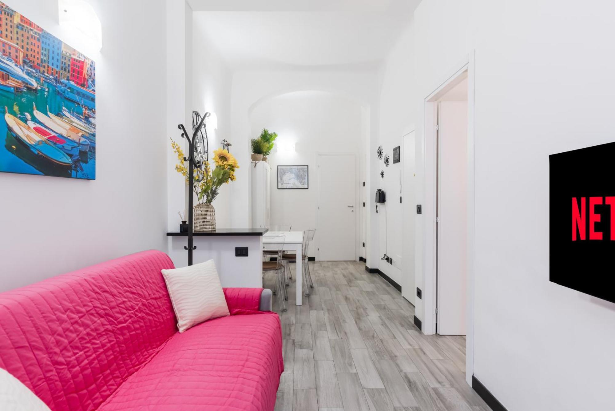 Acquario 5 Minuti, 1Br , Free A-C, Wifi & Netflix "City Center" By Tilo Genua Buitenkant foto